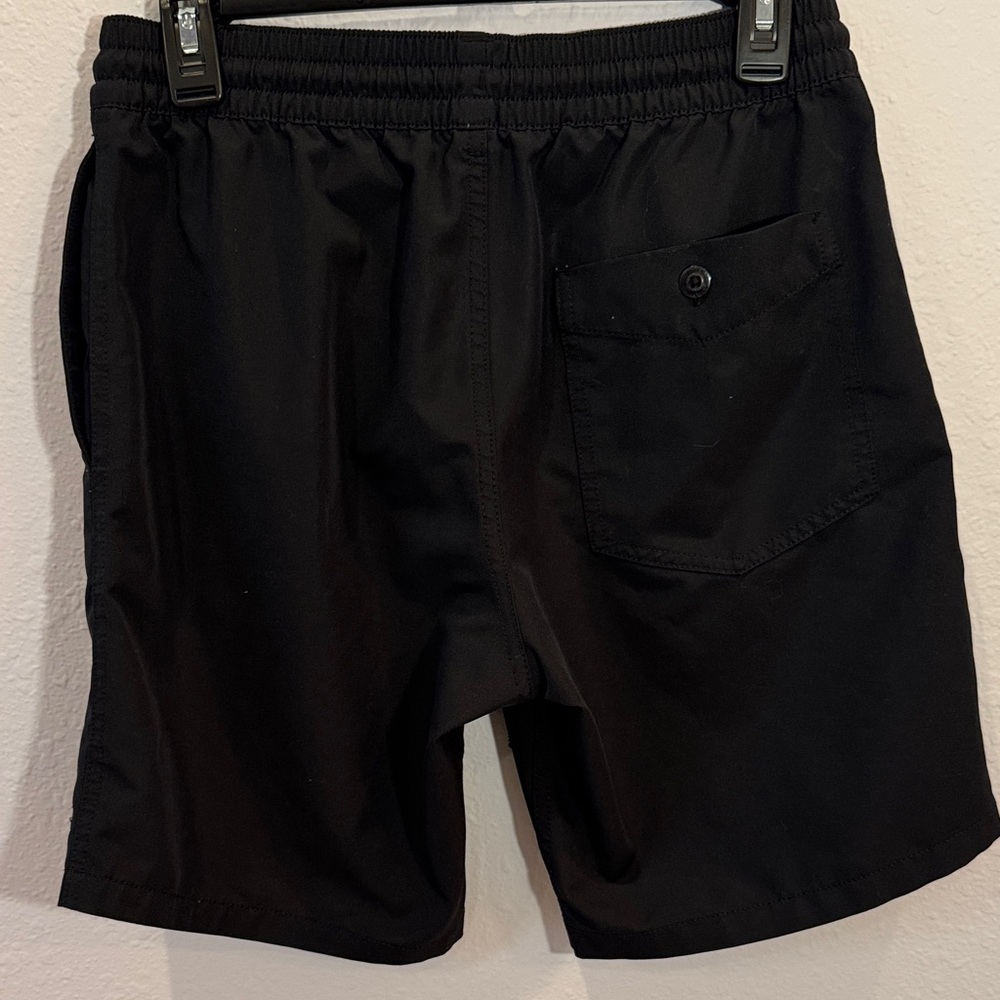 Volcom Black Drawstring Shorts - Picture 4 of 4